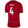 Virallinen Fanipaita Liverpool Virgil 4 Kotipelipaita 2022-23 - Miesten